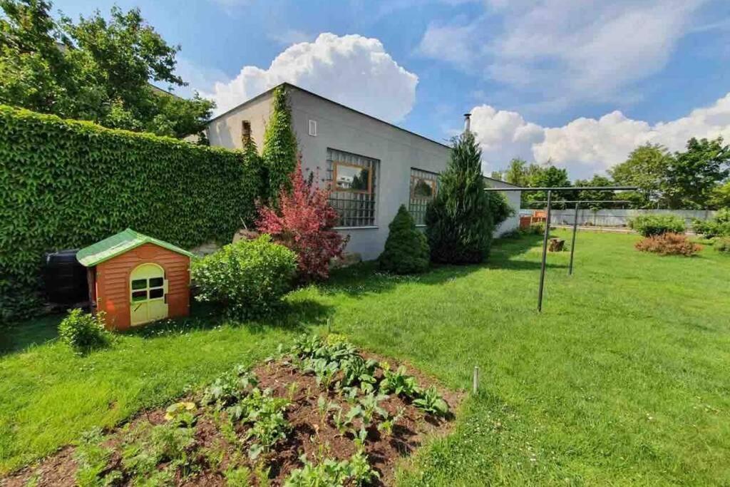 Family Apartment With Garden And Parking Spot チェスケー・ブジェヨヴィツェ エクステリア 写真